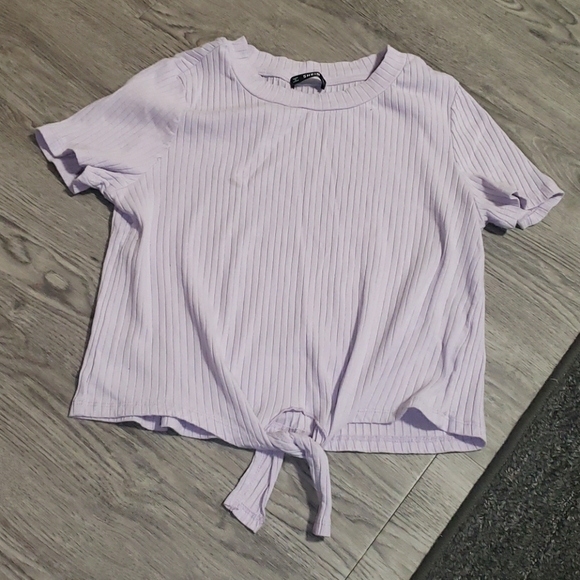 Lavender/light purple shirt with ties - Picture 1 of 1